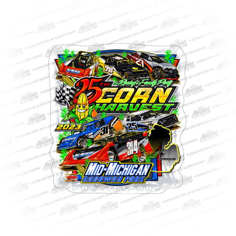 Corn Harvest 2023 Logo Decal