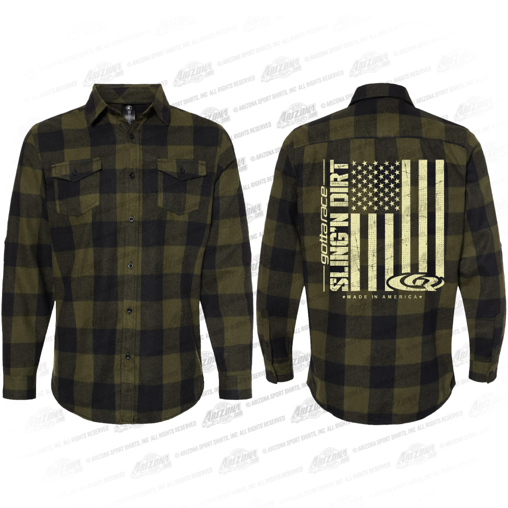 GR Sling'n Dirt Flannel Long Sleeve