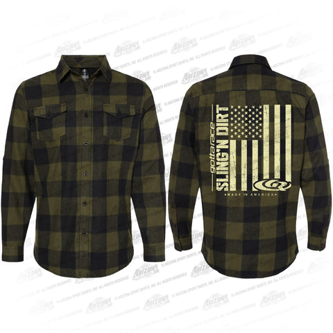 GR Sling'n Dirt Flannel Long Sleeve