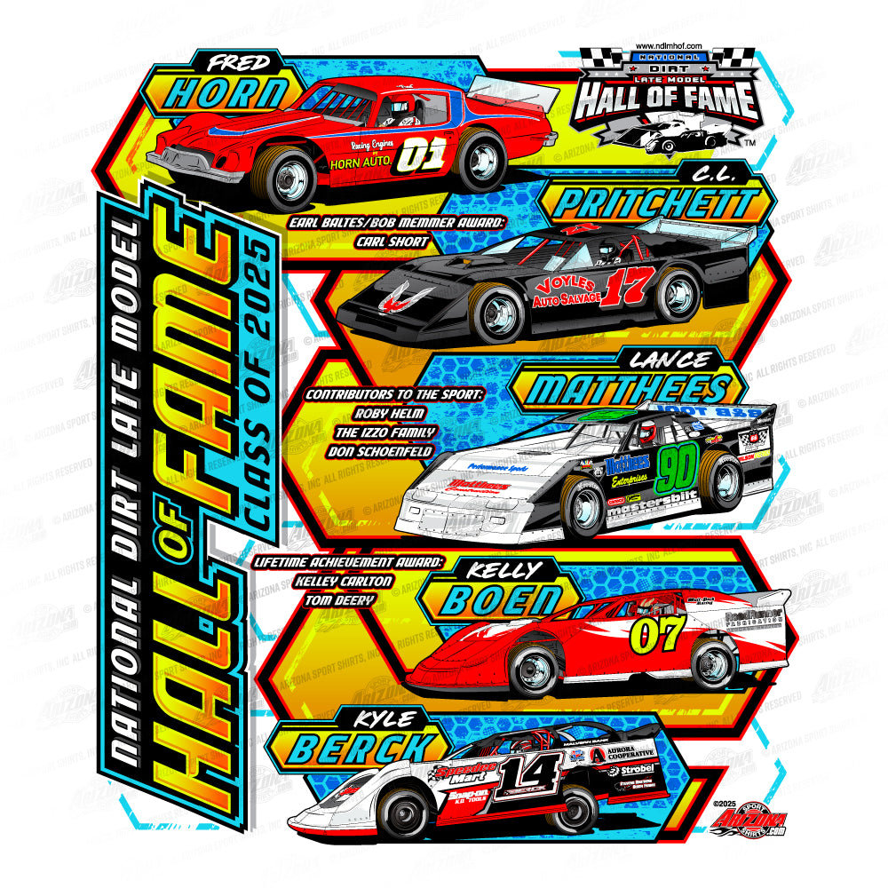 HoF Class Of 2025 Decal