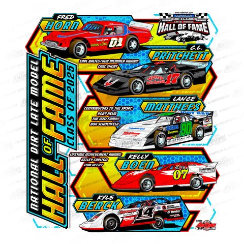 HoF Class Of 2025 Decal