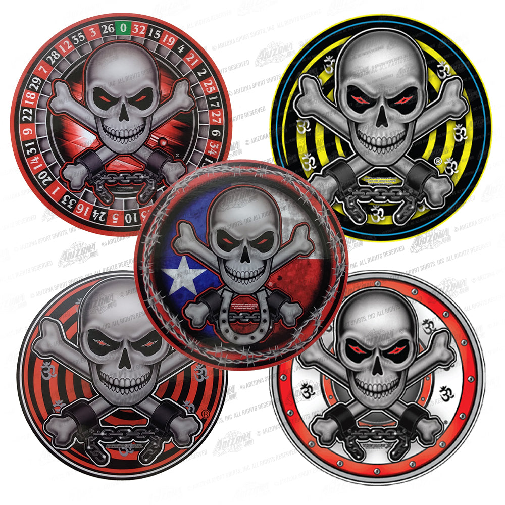 Scott Bloomquist #0 Thunder Skull Door Decals – Gotta Race