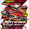 Xtreme Outlaw Midgets 2025 Decals