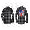 GR Made In America Ladies Flannel Long Sleeve