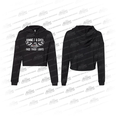 GR Summer Nights Ladies Crop Hoodie