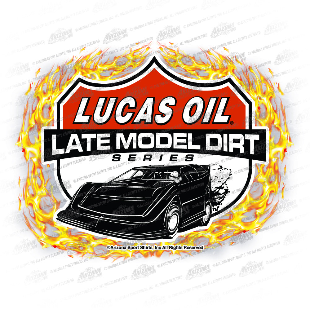 Lucas Flame Decal