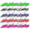 SB No Weak Links Decals