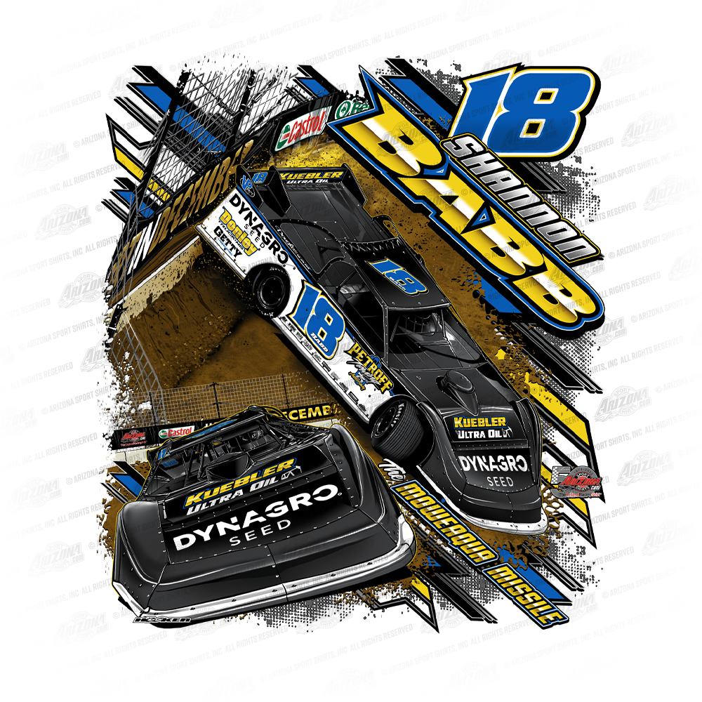 Shannon Babb #18 Dome Decal – Gotta Race