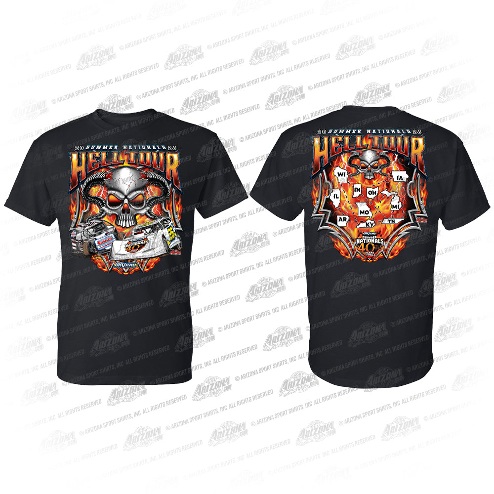 Summer Natls Hell Tour Devil 2026 T-Shirts