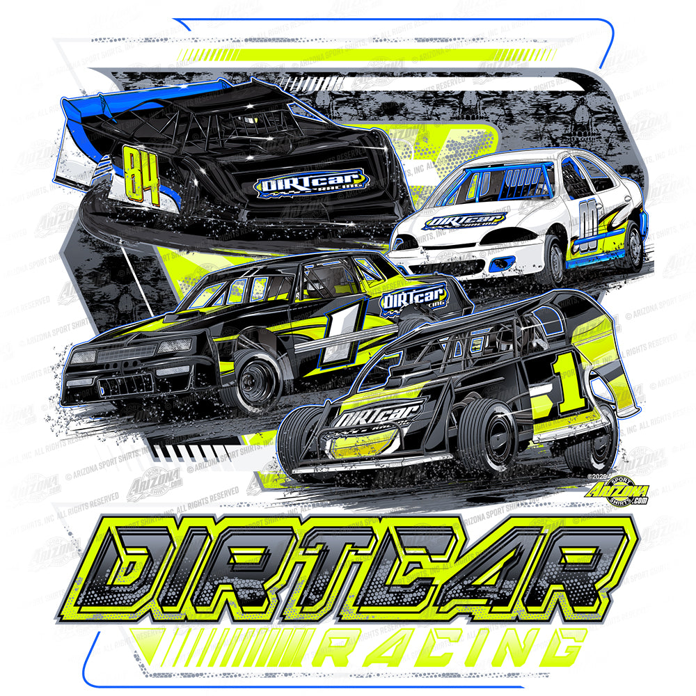 DIRTcar Multi Neon Decals