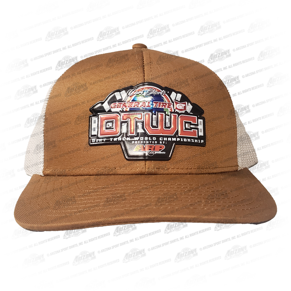 Dirt Track World Championship Logo Matalic Patch Headwear – Gotta Race