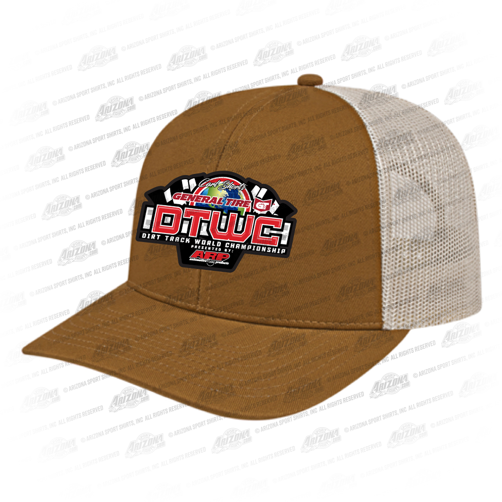 Dwt Racing Cap Dirt Track World Championship Logo Matalic Patch Headwear – Gotta Race