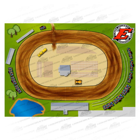 Eldora Racetrack Play Mat