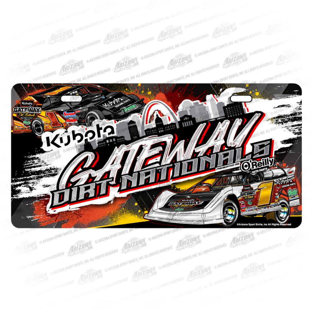 GW Kubota License Plate