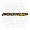 GW #DIRTINDECEMBER Decal