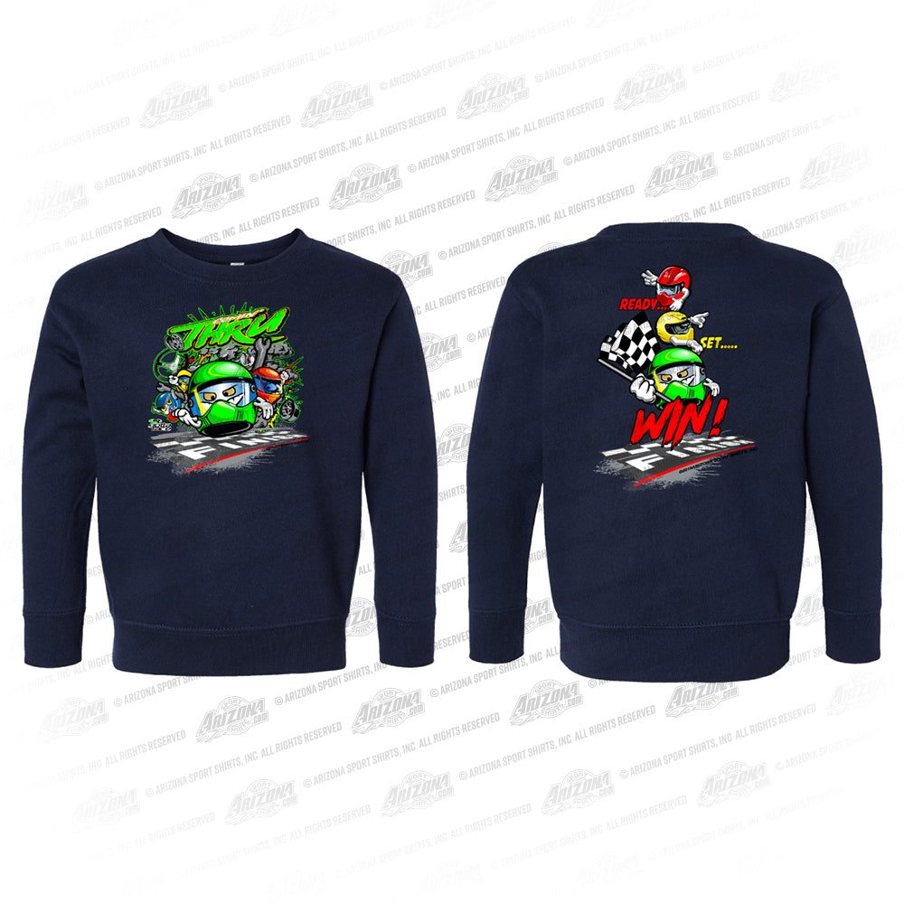 GR Helmets Comin' Thru Youth Hood & Sweatshirt