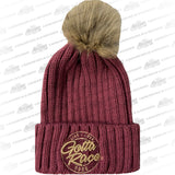 GR LLR 3D Ladies Pom Beanie