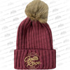 GR LLR 3D Ladies Pom Beanie