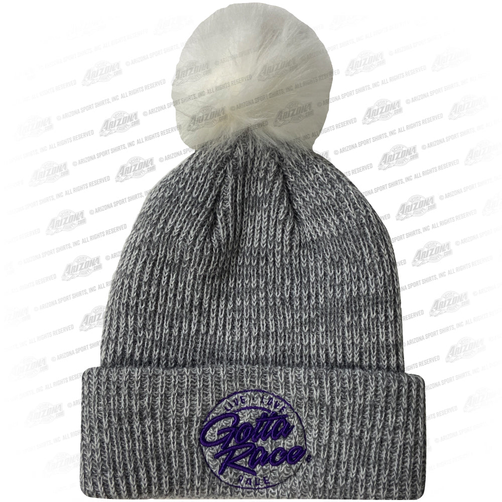 GR LLR 3D Ladies Pom Beanie