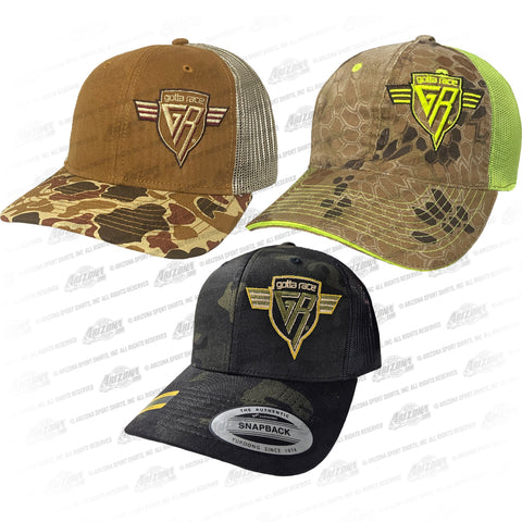 GR Shield Camo Caps