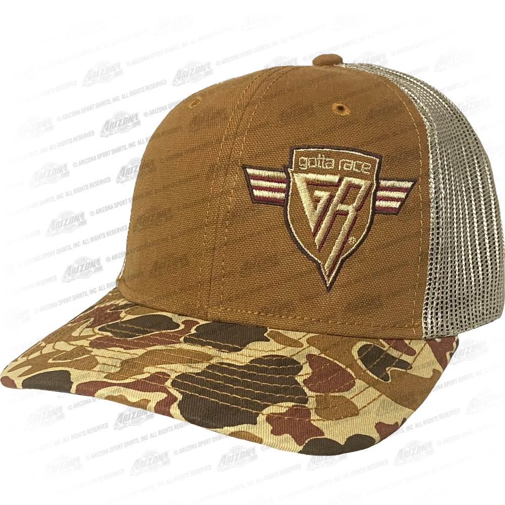 GR Shield Camo Caps