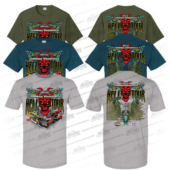 DIRTcar Hell Tour Devil 2025 T-Shirts – Gotta Race