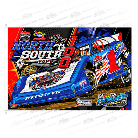 N/S 100 Flag