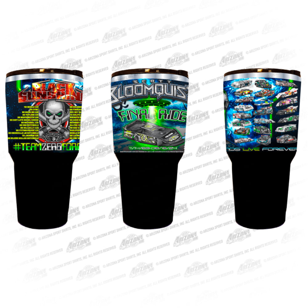 Scott Bloomquist Final Ride Tumbler – Gotta Race