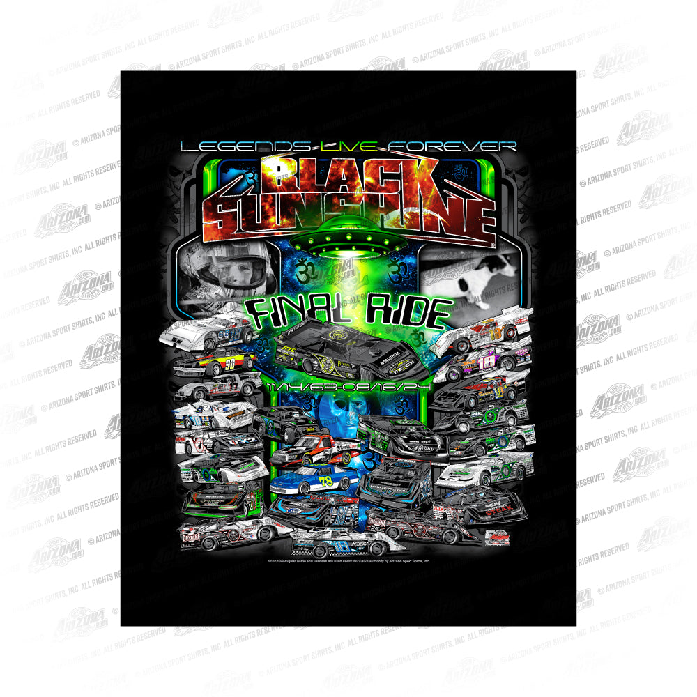 Scott Bloomquist #0 Final Ride Blanket – Gotta Race