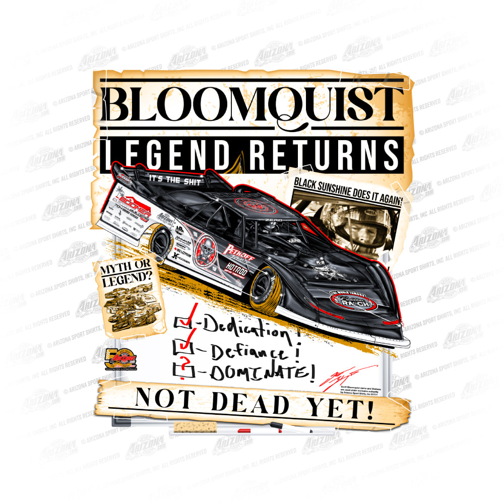 Scott Bloomquist #0 Legend Decal – Gotta Race
