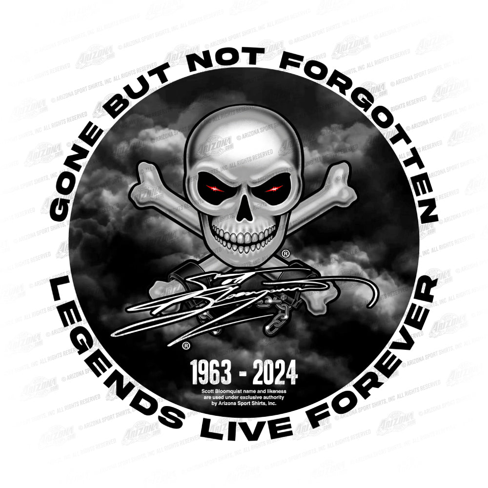 Bloomquist Stickers Scott Bloomquist #0 Legends Live Forever – Gotta Race