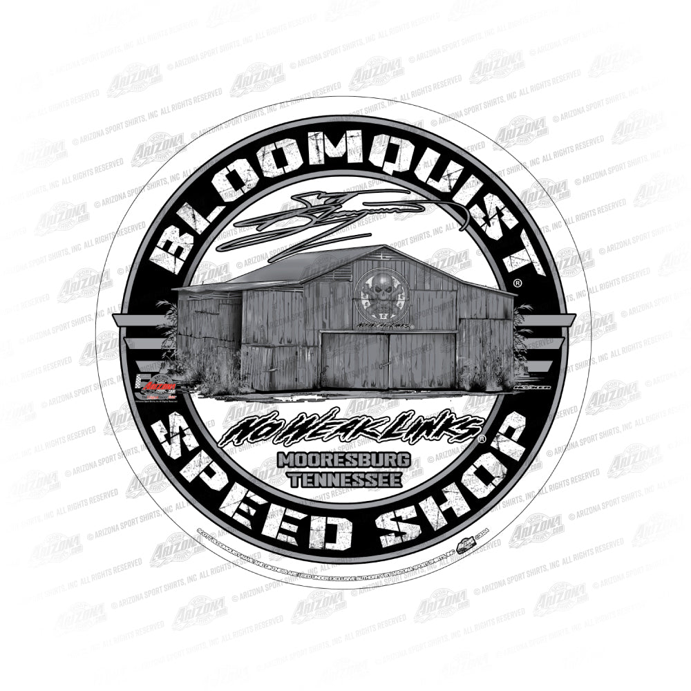 SB #0 Speed Shop Barn Decal