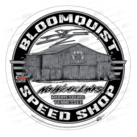 SB #0 Speed Shop Barn Decal