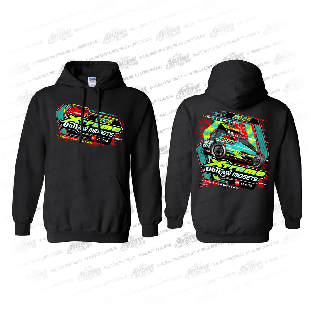 Xtreme Outlaw Midget Aqua 2025 Hood