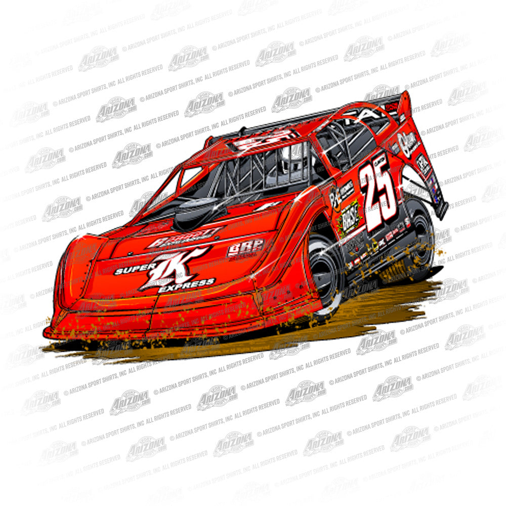 Shane Clanton 25 Decals Gotta Race