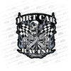DIRTcar Hip Skull Decal