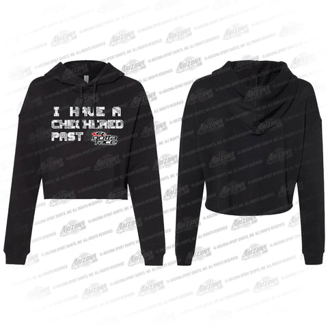 GR Checkered Past Ladies Crop Hood