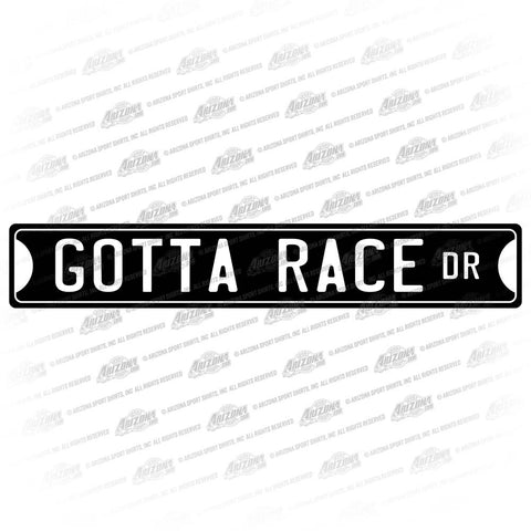 GR Street Metal Sign