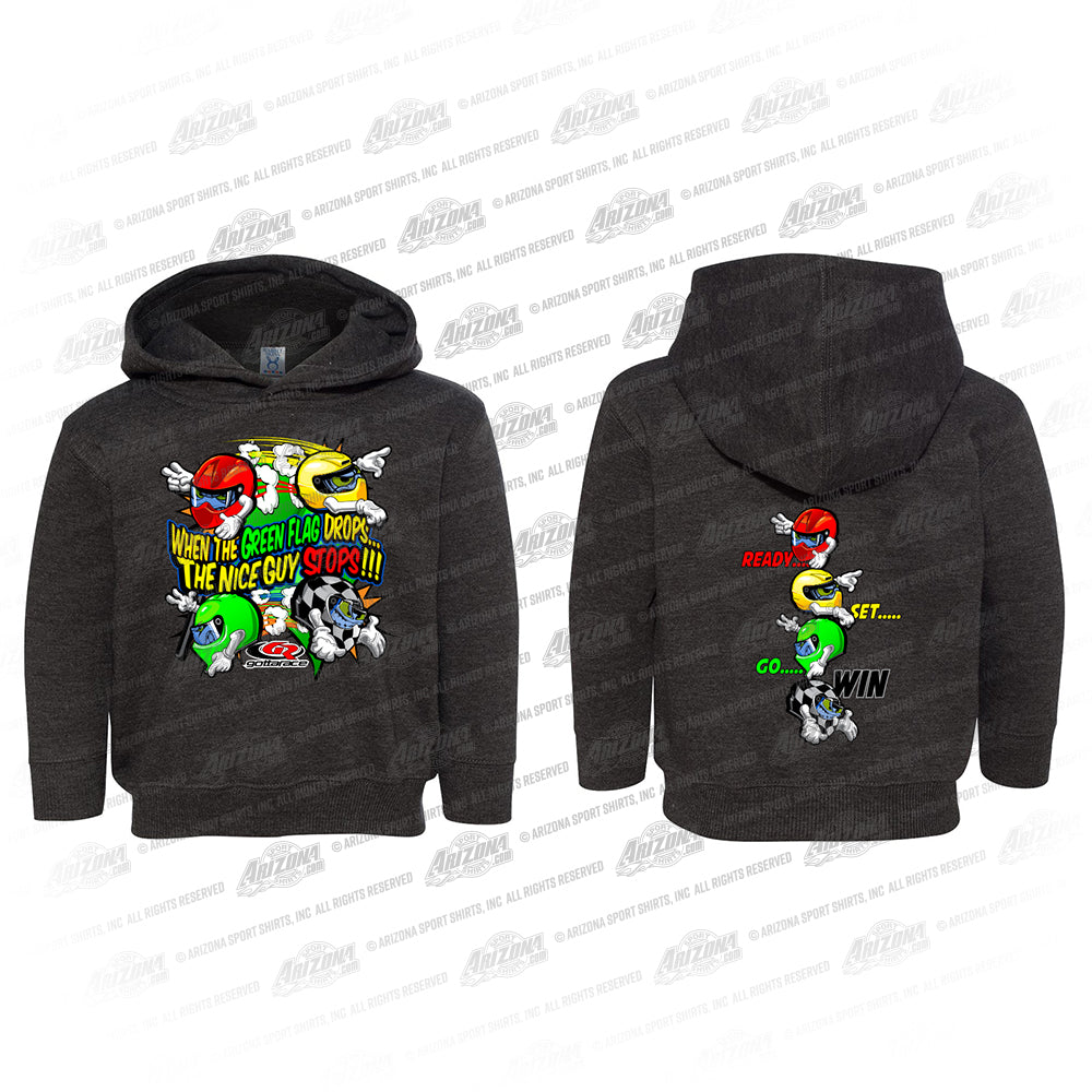 GR Helmets Green Flag Youth Hood