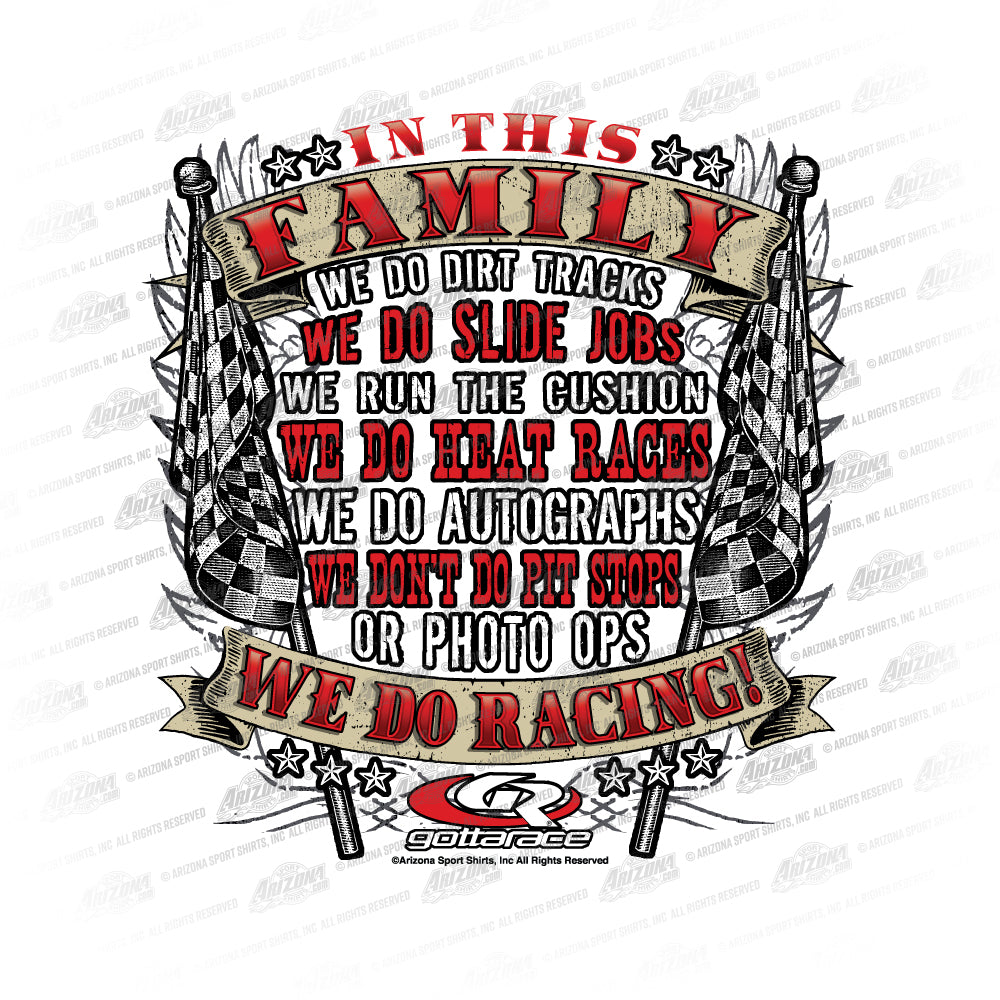 GR In This Family Decal