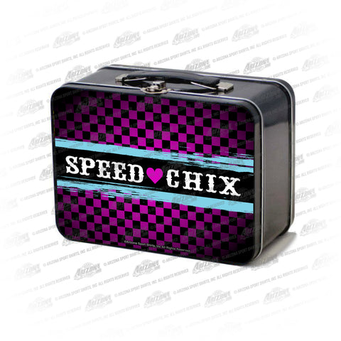 GR SC Checkered Logo Lunch Box