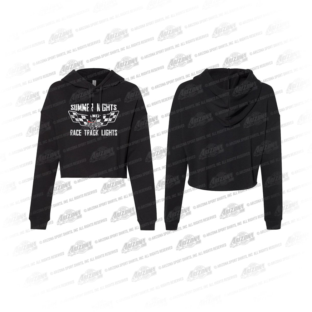 GR Summer Nights Ladies Crop Hoodie