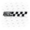 GR Checkered Decal