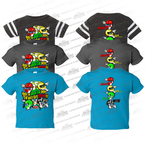 GR Helmets Green Flag Youth Apparel
