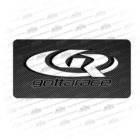 GR Logo License Plate