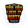 GR Chix Likes it Dirty Decal