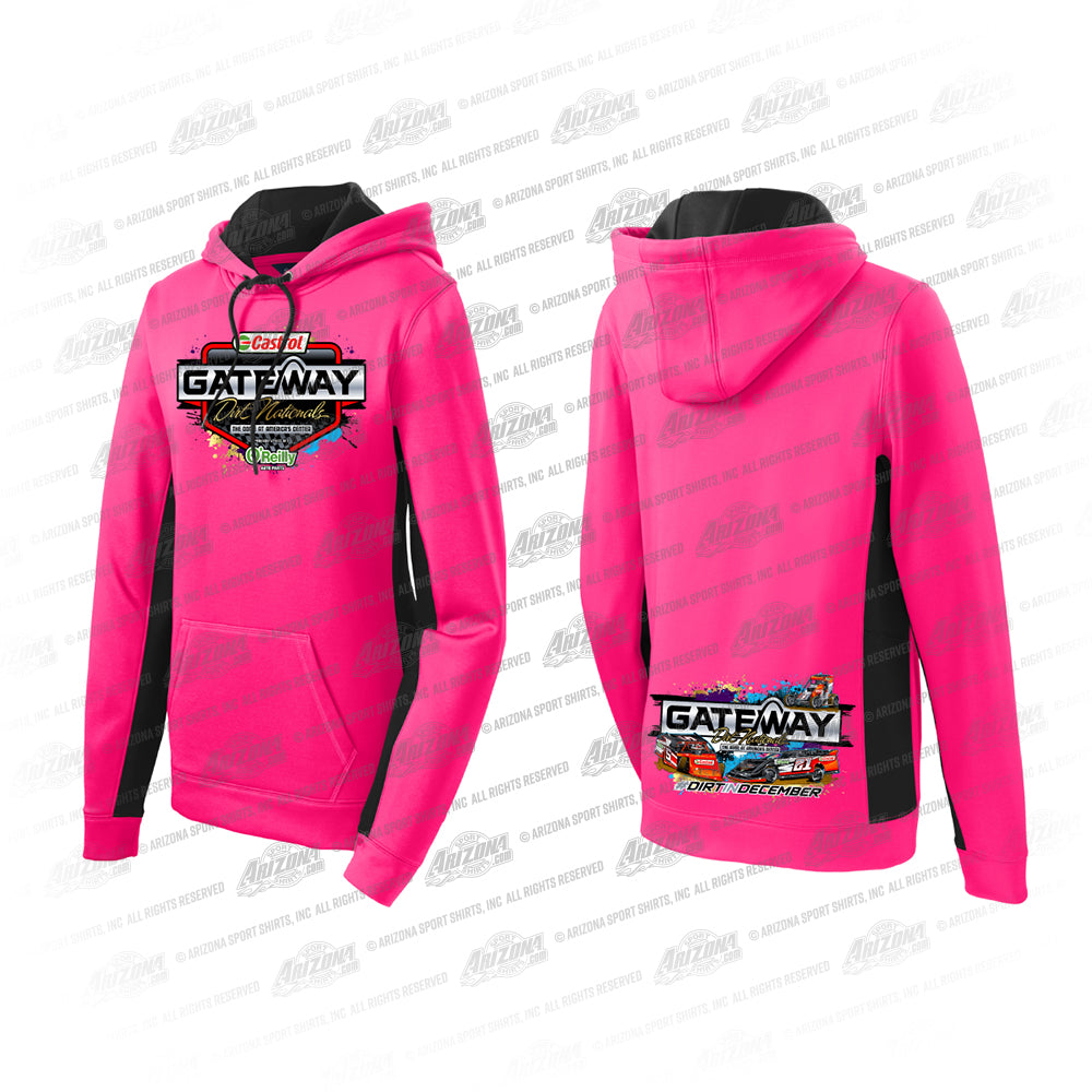 GW Home Plate Ladies Pullover Hood