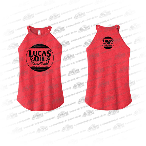 Lucas Retro Circle Ladies Rocker Tank