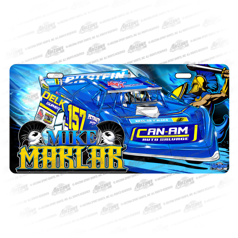 MM #157  Warrior License Plate