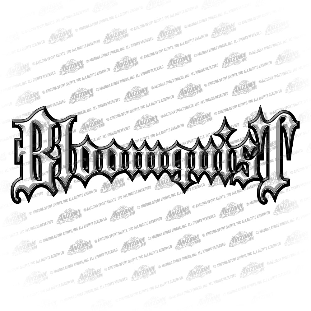 Bloomquist Stickers Scott Bloomquist Gothic Decal – Gotta Race